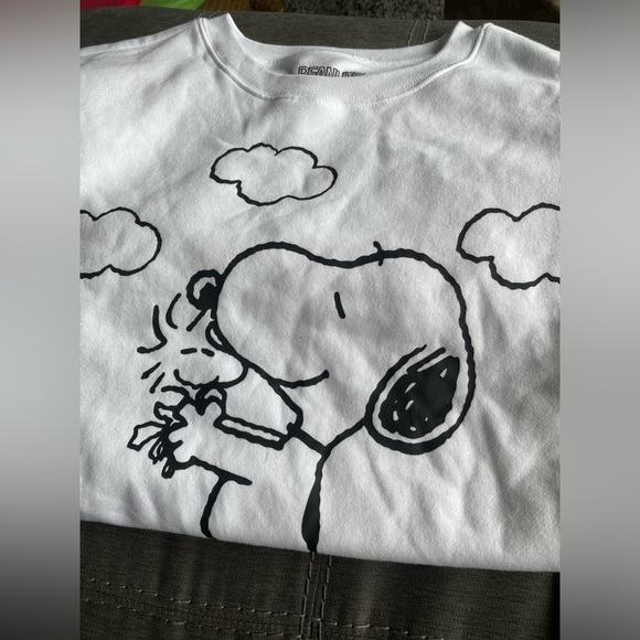 Peanuts Snoopy women white sweatshirt - Picture 5 of 7